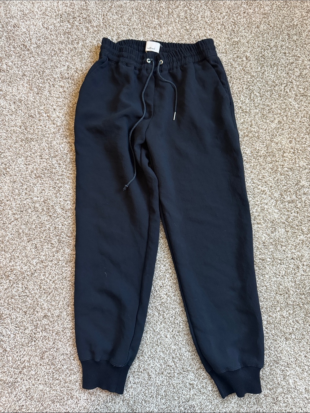 Wilfred Black Women’s Jogger Pants, size xs